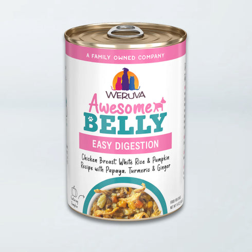 Weruva Awesome Belly Wet Dog Food - Chicken, White Rice, Pumpkin, & Papaya - 14oz Can