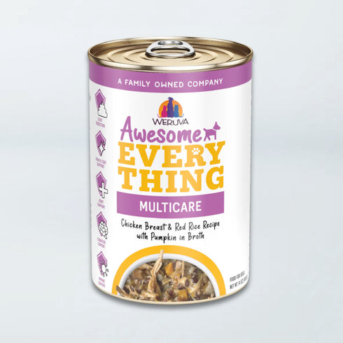 Weruva Awesome Everything Multicare Wet Dog Food - Chicken Breast with Pumpkin - 14oz Can