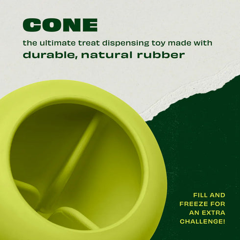 Benebone Rubber Cone Dog Toy/Chew