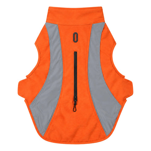 Bay Dog Saginaw 2.0 Fleece Dog Coat - Small - Orange
