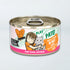 Weruva BFF PLAY Pate Wet Cat Food - Tuna & Salmon Oh Snap - 2.8oz Can