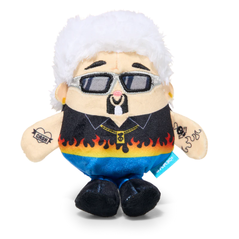 BARK Fetch Fieri Plush Tug Dog Toy
