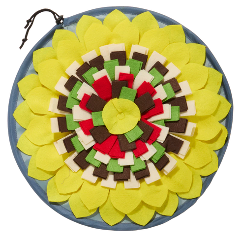 BARK Trashcan Dogchos Snuffle Mat Dog Toy - Medium/Large