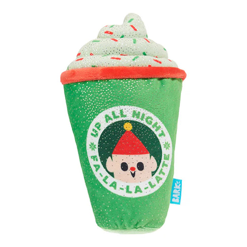 Bark Up All Night Latte Dog Toy