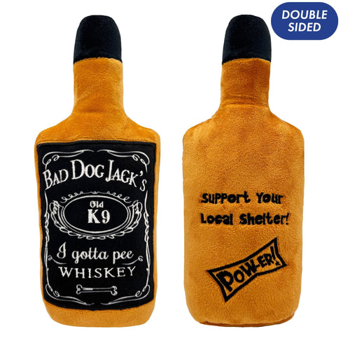 H&K Dog Toy Large Bad Jack's Whiskey