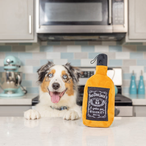 H&K Dog Toy Small Bad Jack's Whiskey