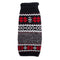 Chilly Dog Dog Sweater - Medium - Black Nordic Snowflake