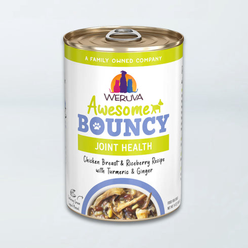Weruva Awesome Bouncy Wet Dog Food - Chicken, Riceberry, Turmeric, & Ginger - 14oz Can