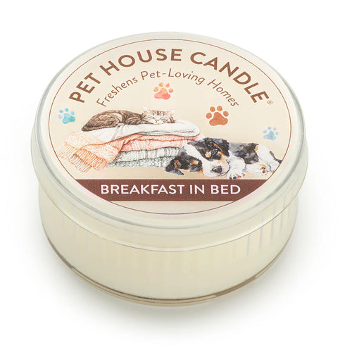 Pet House Candle - Breakfast In Bed