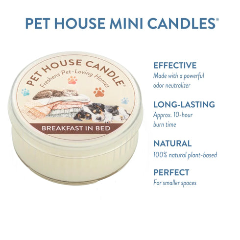 Pet House Candle - Breakfast In Bed
