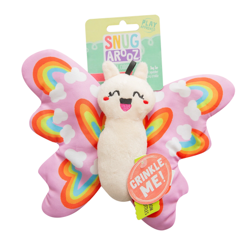 Snugarooz Brittany Butterfly Plus Dog Toy
