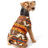 Chilly Dog Blanket Dog Coat - Small - Brown Southwest