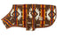 Chilly Dog Blanket Dog Coat - Medium - Southwest Brown