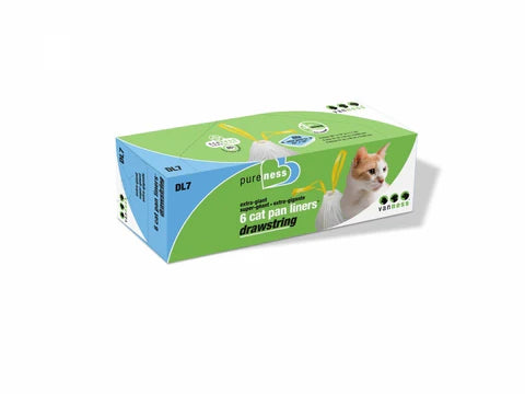 Van Ness Extra-Giant Drawstring Valu-Pak Cat Pan Liners 6 Count