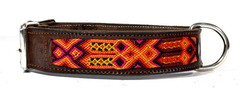 Tulum Handmade Cabo Collection Dog Collars - Assorted Colors - L