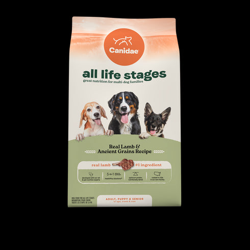 Canidae All Life Stages Dry Dog Food - Lamb Meal & Ancient Grains - 5lb Bag