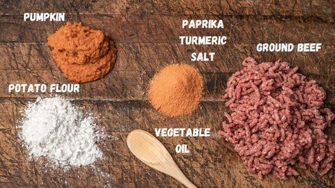 Saint Rocco's Dog Treats - Beef & Pumpkin - 8oz Bag