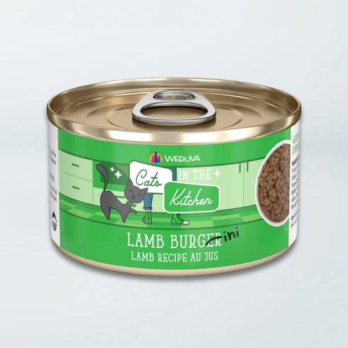 Weruva Cats In the Kitchen Kitten Wet Cat Food - Lamb Burgini Lamb Au Jus - 3oz Can