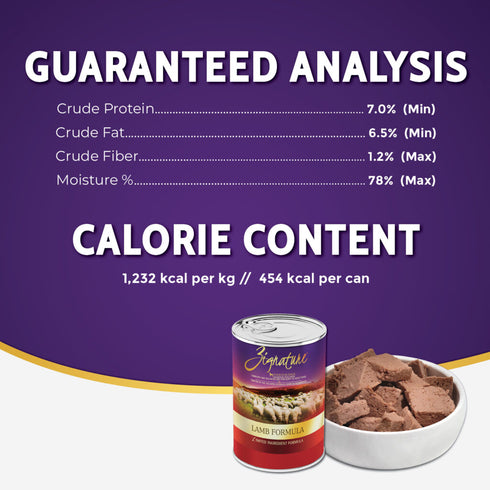 Zignature Wet Dog Food - Lamb - 13oz Can