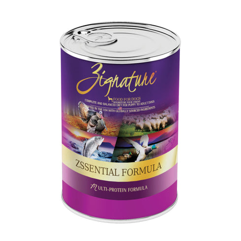 Zignature Wet Dog Food Zssentials - Multi-Protein - 13oz Can