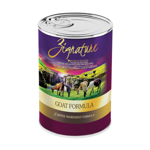 Zignature Wet Dog Food - Goat - 13oz Can
