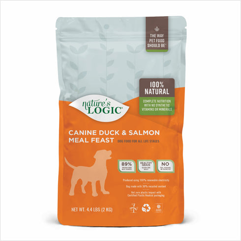 Nature's Logic Dry Dog Food - Duck & Salmon - 24.4lb Bag