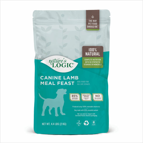 Nature's Logic Dry Dog Food - Lamb - 25lb Bag