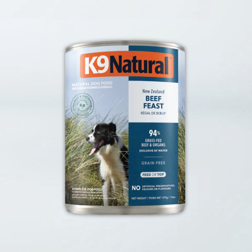 K9 Natural Wet Dog Food - Beef Feast - 13oz Can