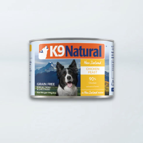 K9 Natural Wet Dog Food - Chicken Feast - 6oz Can