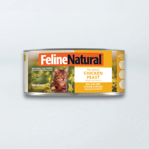 Feline Natural Wet Cat Food - Chicken Feast - 6oz Can