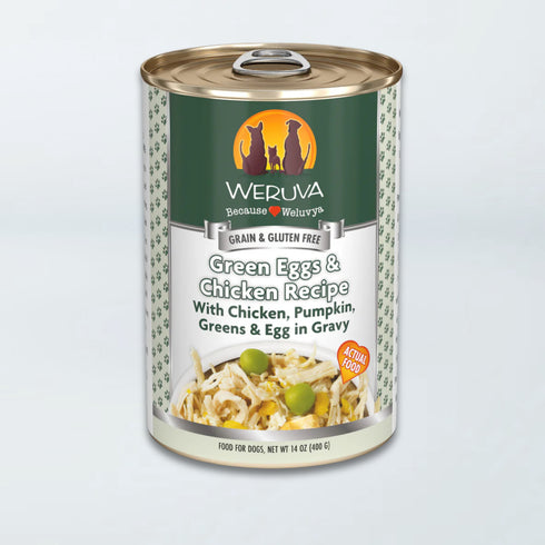 Weruva Classic Dog Wet Dog Food - Green Eggs & Chicken - 14oz Can