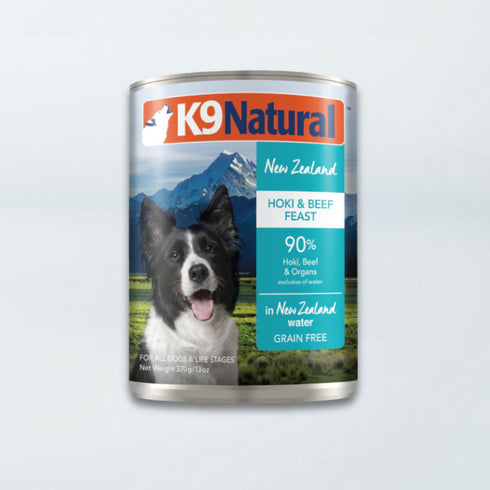 K9 Natural Wet Dog Food - Hoki & Beef Feast - 13oz Can