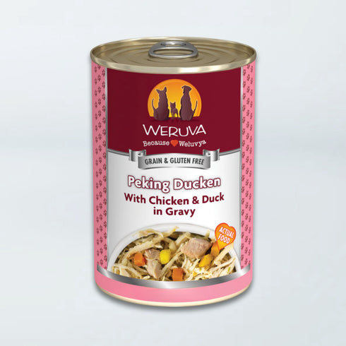 Weruva Classic Dog Wet Dog Food - Peking Ducken Chicken & Duck in Gravy - 14oz Can