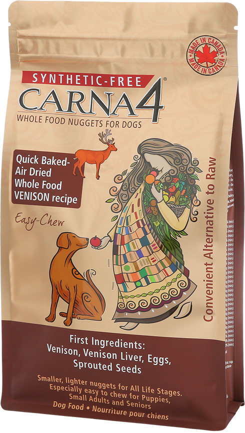 Carna4 Grain Free Easy Chew Dog Treats - Venison - 5lb Bag