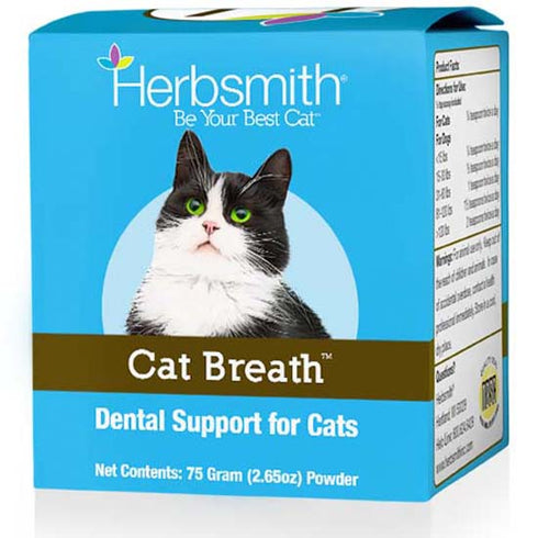 Herbsmith Cat Breath Dental Support - 75g Powder