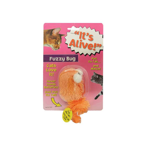 Amazing Pet It's Alive Fuzzy Bug Cat Toy