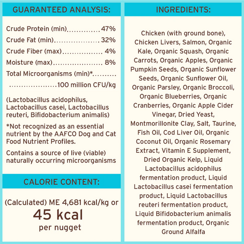 Primal Freeze Dried Raw Nuggets Cat Food - Chicken & Salmon - 5.5oz Pouch