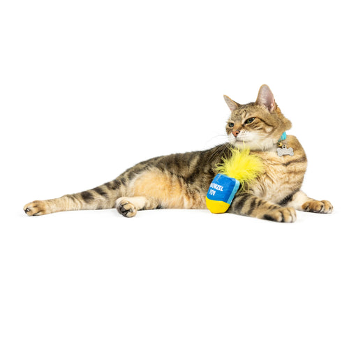 Huxleu & Kent Meow-Zel Tov Dreidel Cat Toy