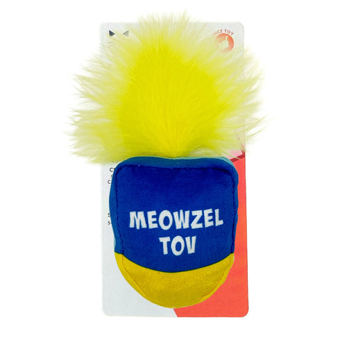 Huxleu & Kent Meow-Zel Tov Dreidel Cat Toy