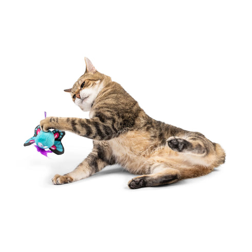 Huxley & Kent Flinger Butterfly Cat Toy