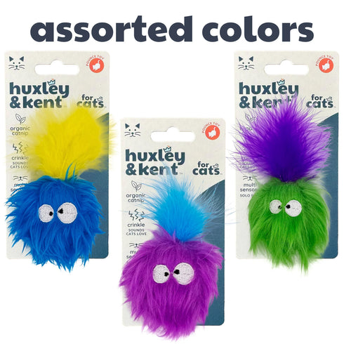 Huxley & Kent Furr Ball Cat Toy - Assorted Colors