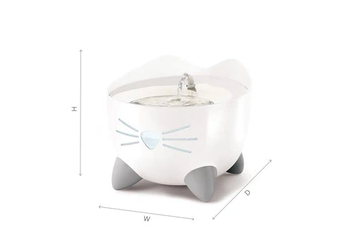 Catit Pixi Cat Water Fountain Stainless Steel Top