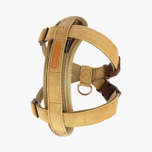 EZYDOG Chest Plate Dog Harness - X-Small 11-18" x 12-19" - Corduroy