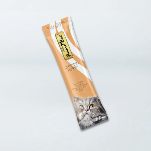 Fussie Cat Puree Lickable Cat Treats - Chicken - 4Pack