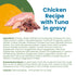 Almo Nature Classic Complete Wet Cat Food - Tuna Recipe w/ Chicken in Gravy - 2.47oz Can