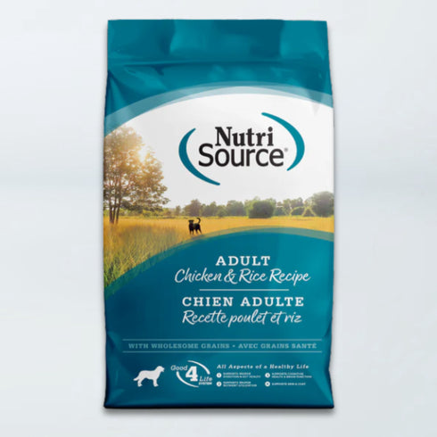 NutriSource Dry Dog Food - Chicken & Rice - 4lb Bag