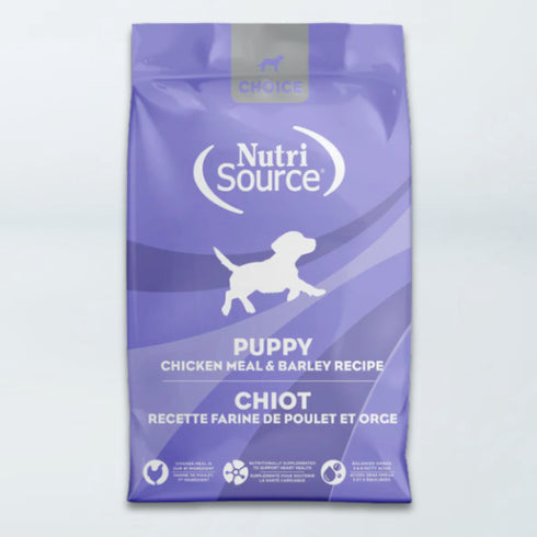NutriSource Choice Puppy Dry Dog Food - Chicken Meal & Barley - 40lb Bag