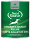 NutriSource Choice Pate Wet Dog Food - Chicken & Barely - 12.3oz Can