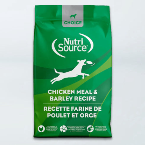 Nutrisource Choice Dry Dog Food - Chicken Meal & Barley - 30lb Bag