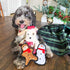 Patchwork Pet Playful Pair Holiday Dog Dog Toy - 15"